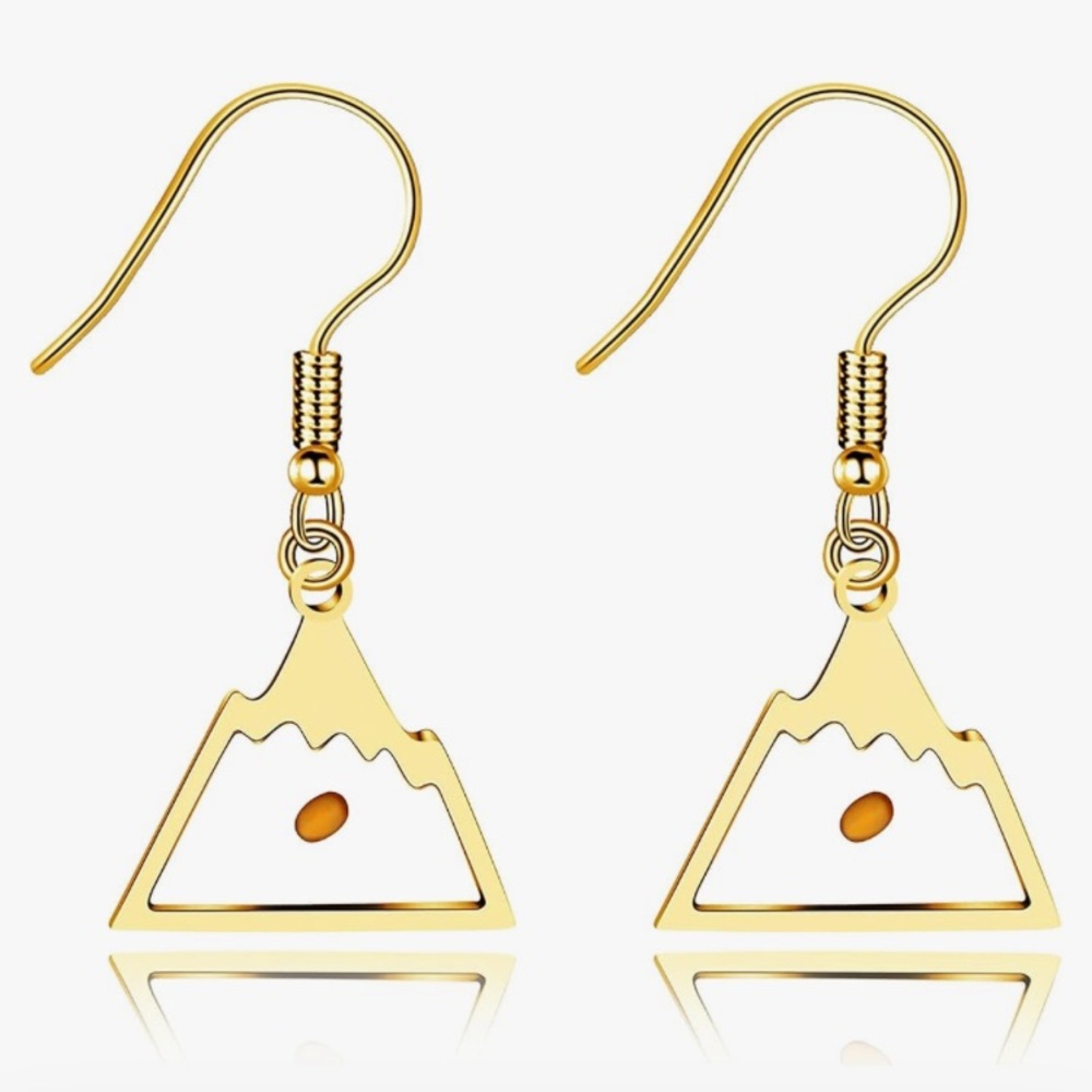 NEW Mustard Seed Mountain dangle Earrings